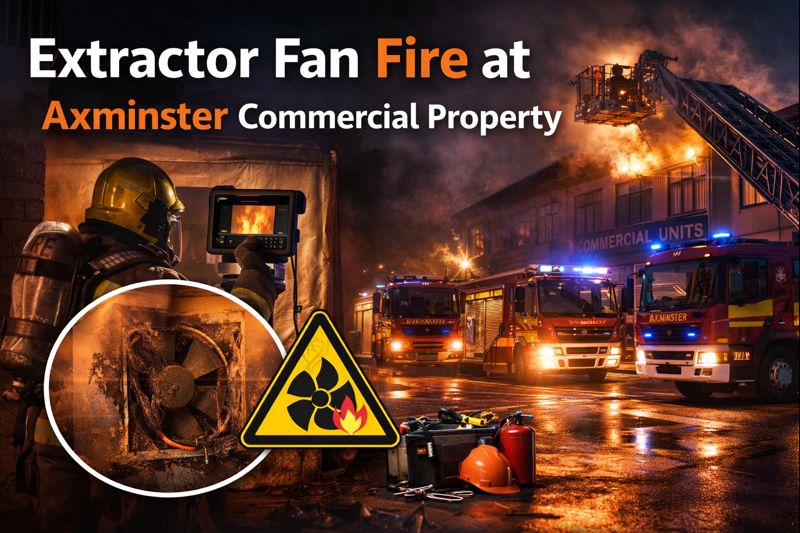 axminster extractor fan fire