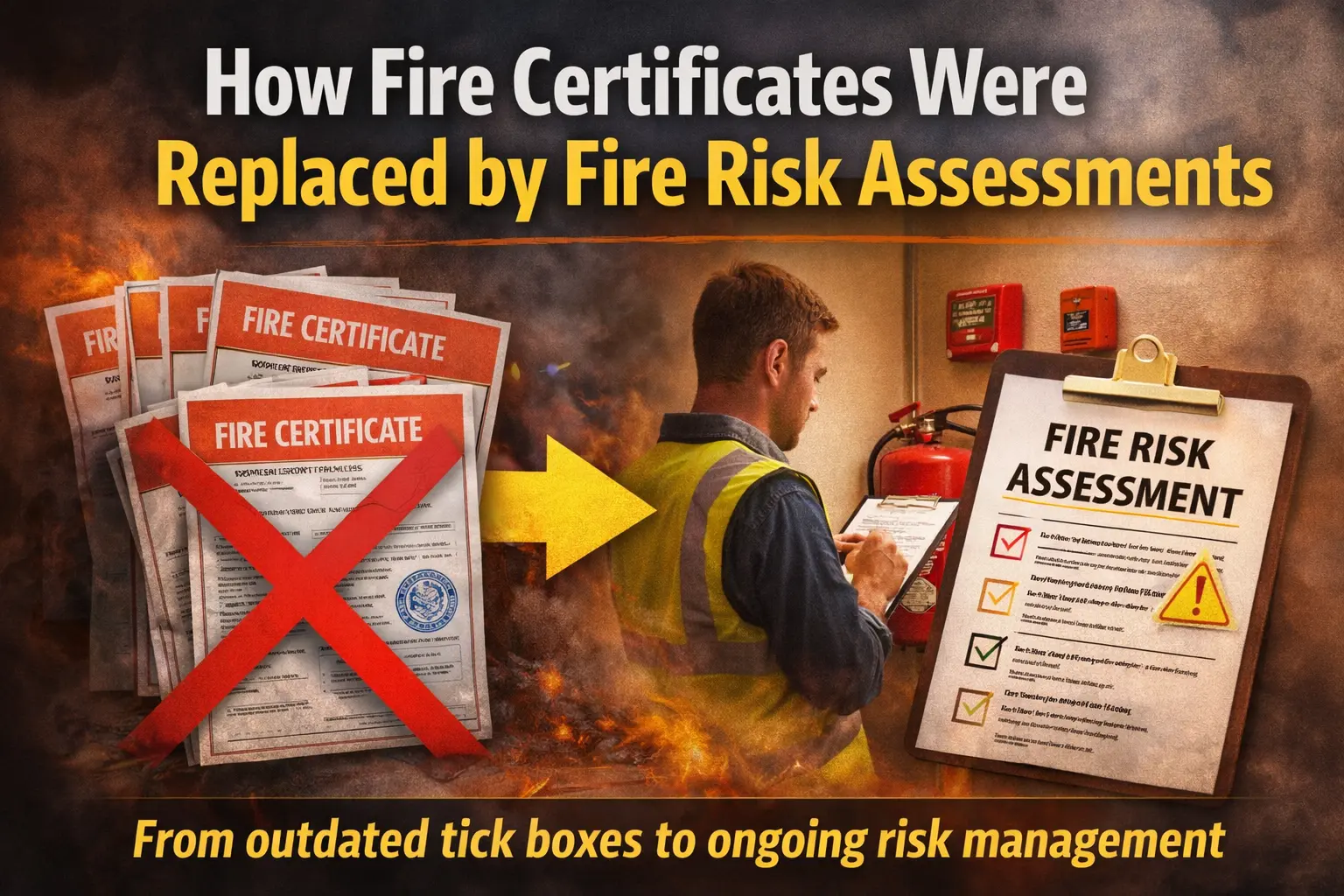 fire certificate to fire risk assessment